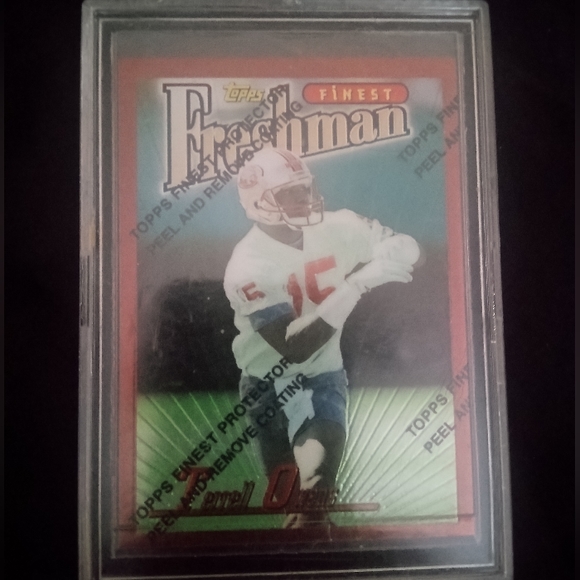 Topps Finest Terrell Owens Freshman Rookie Card - Picture 3 of 4